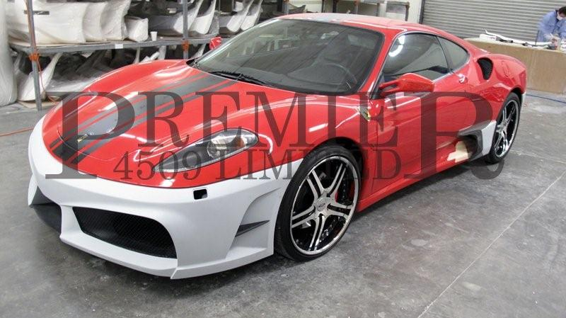 Illustration for article titled Premier4509 Modified Ferrari F430 In Final Stages Of Scuderia Look-A-Likeness